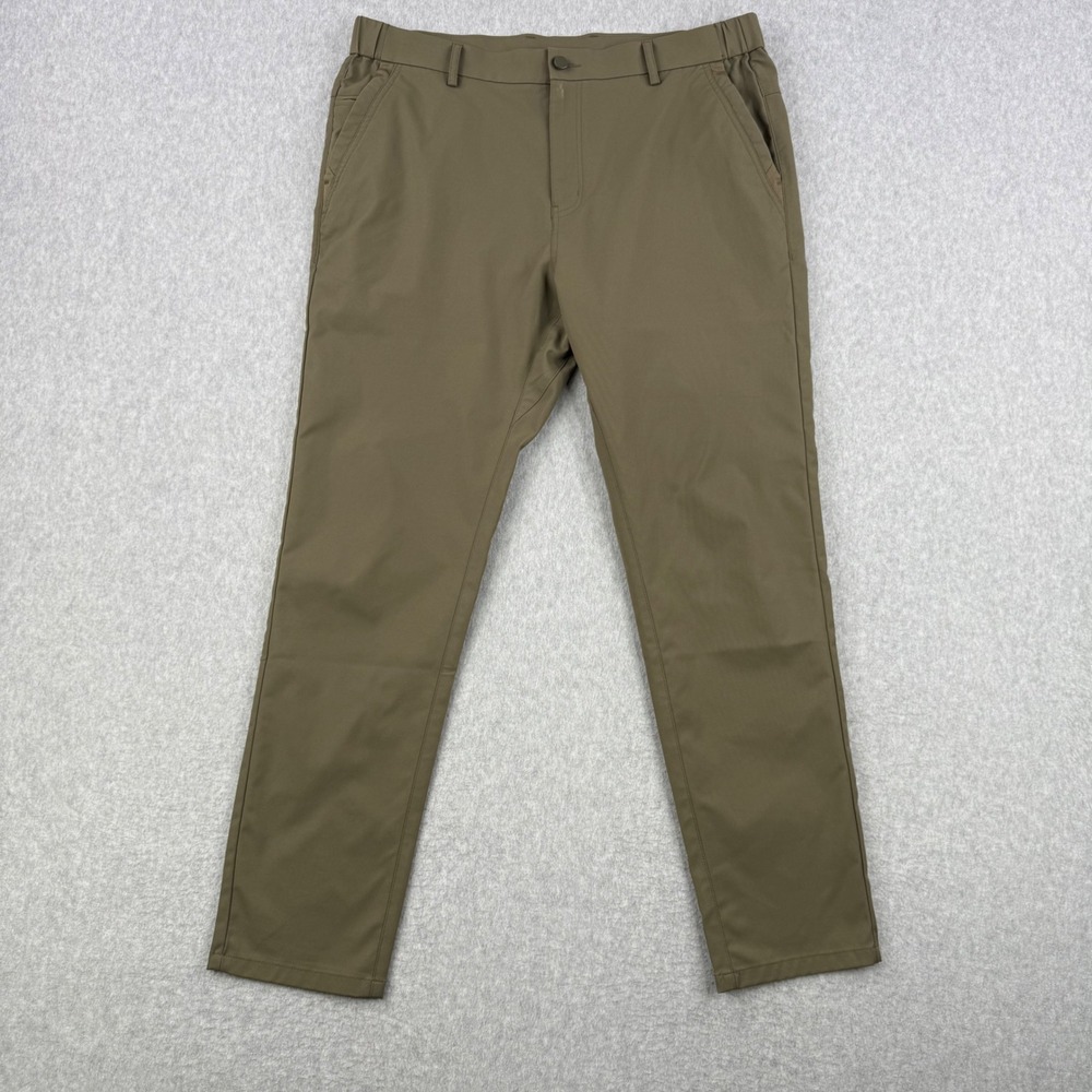 Jack Archer Pants Mens 36x32 (Fits 36x30) Olive Green Jetsetter Performance Golf